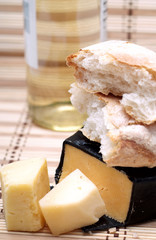 cheese and wine