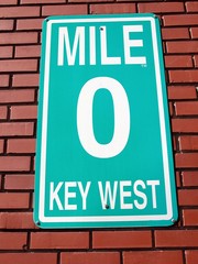 mile marker zero sign key west, florida