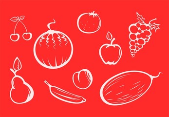 fruits background