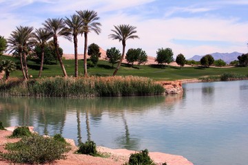 golf course at lake las vegas