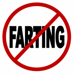 no farting icon