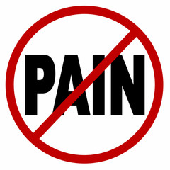 no pain icon