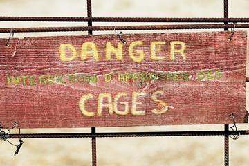 danger cages