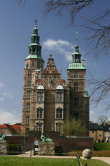 Fototapeta premium rosenborg castle in copenhagen, denmark