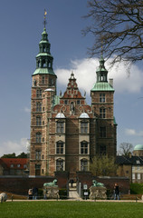 Fototapeta na wymiar Zamek Rosenborg w Kopenhadze