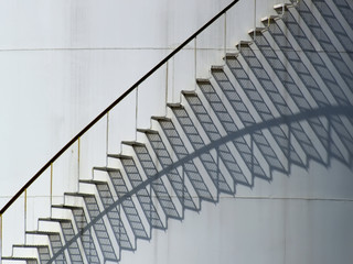 stairs on tank