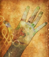 chakra hands