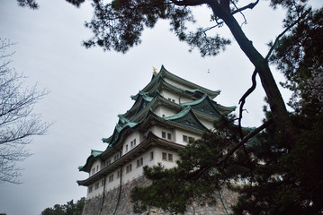 Fototapeta premium chateau japonais