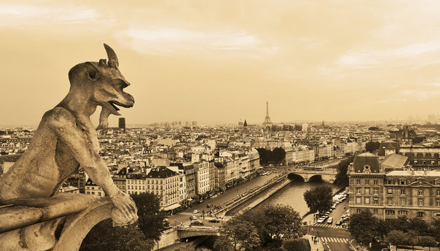 paris s&eacute;pia