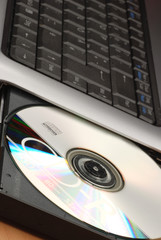 notebook and dvd drive