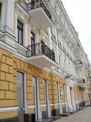 close-up of classical building