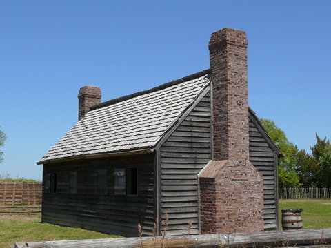 building at old fort