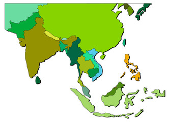 map of southeast asia