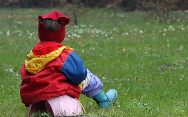 cildren on potty