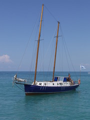 Fototapeta na wymiar sailboat