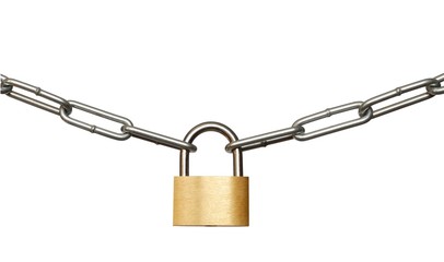 padlock and chain