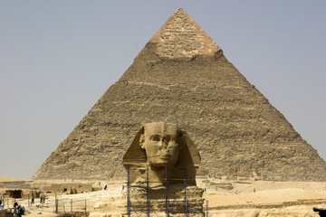 pyramid and the sfing