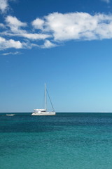 Obraz premium cruising sea