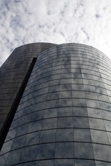 high glass building