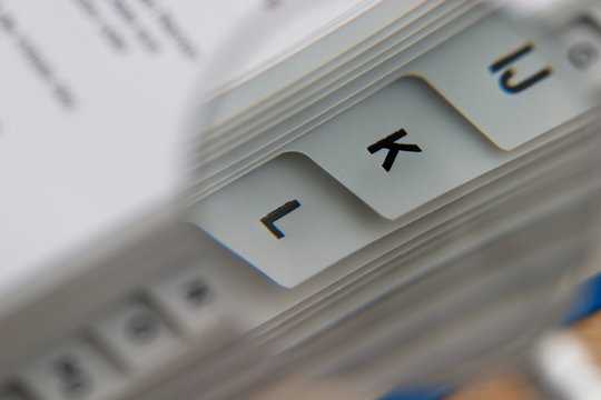 alphabetisches register