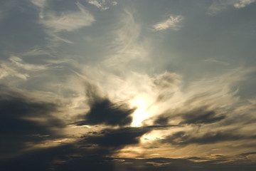 Obraz premium sunset