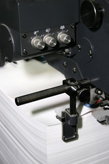 work of the printed equipment