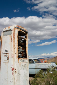 gas pump clouds
