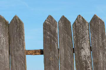 wooden fence
