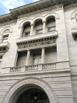 us post office & court house - detail