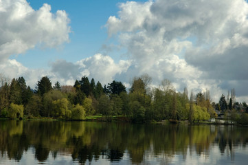 deer lake park, burnaby, bc