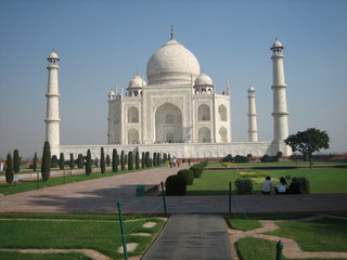 Naklejka premium taj mahal