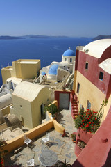 view from santorini
