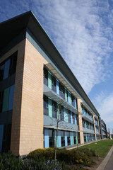 lowrise modern office building