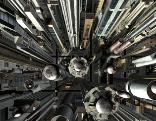 over the city - 01 - the industrial area