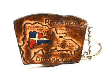 key chain souvenir dominican republic