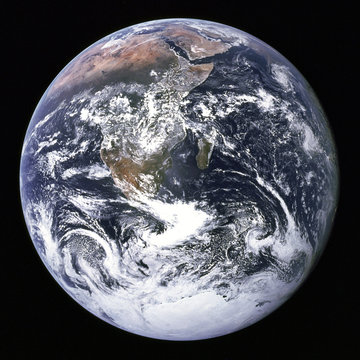 Fototapeta Earth from outer space.