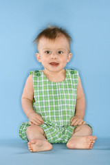 Fototapeta premium Portrait of baby boy.