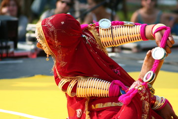 danse, indienne