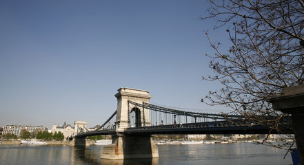 Obraz premium budapest - ponte delle catene