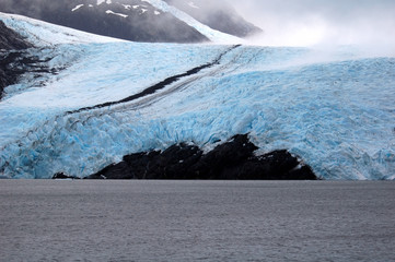 portage glacier in alaska
