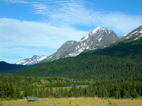 mountains in alaska