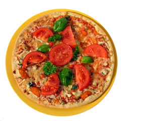 vegetarische pizza - diät pizza-freigestellt