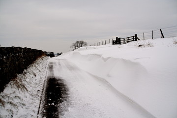 Obraz premium snowdrift