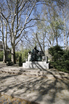 budapest - statua di anonimo