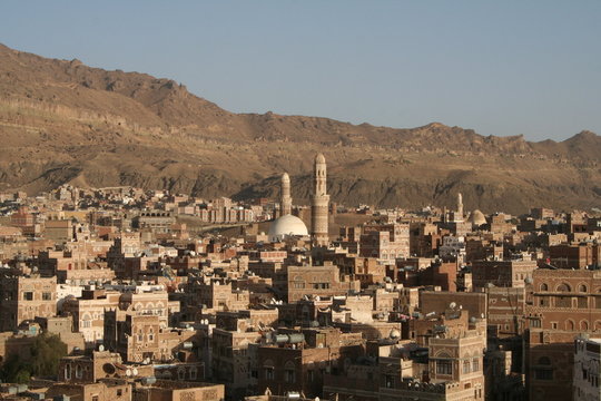 Yemen Cityscape Sanaa