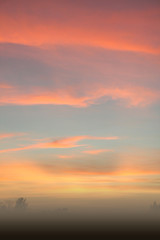 colorful sky back ground