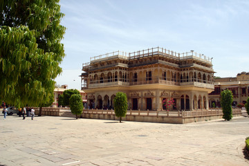 Fototapeta na wymiar jaipur city castle