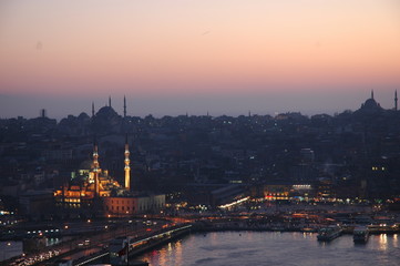 Fototapeta na wymiar istanbul słońca
