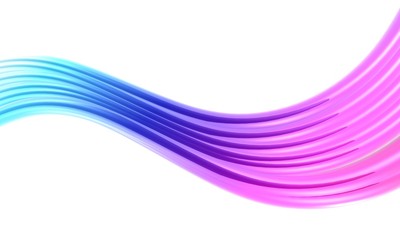colorful curves wave