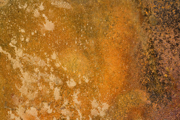 grunge rusty brown metal surface or iron backgroun